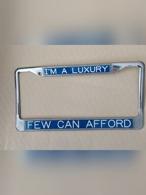 License Plate Frame